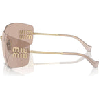 MU54YS, Pale Gold/Pink Mirror Lenses