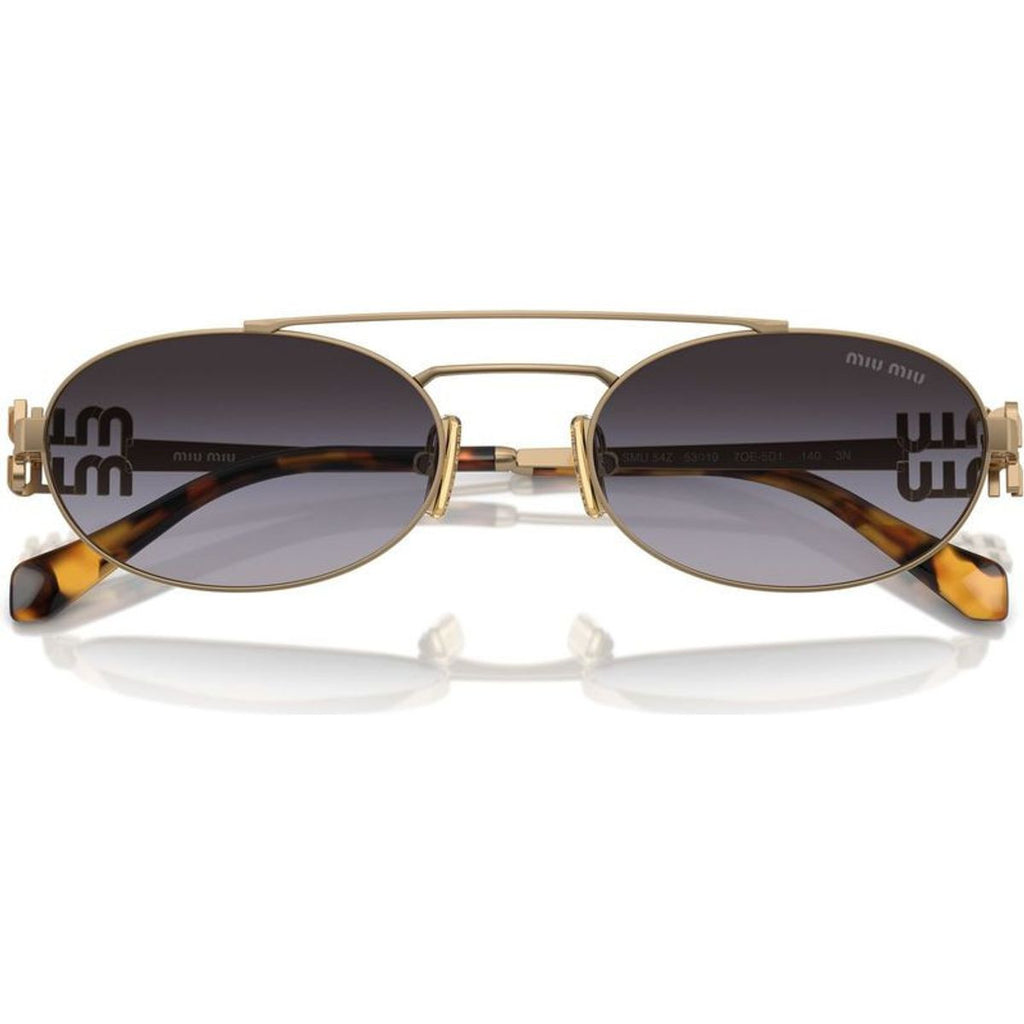 MU54ZS, Antique Gold/Grey Gradient Lenses