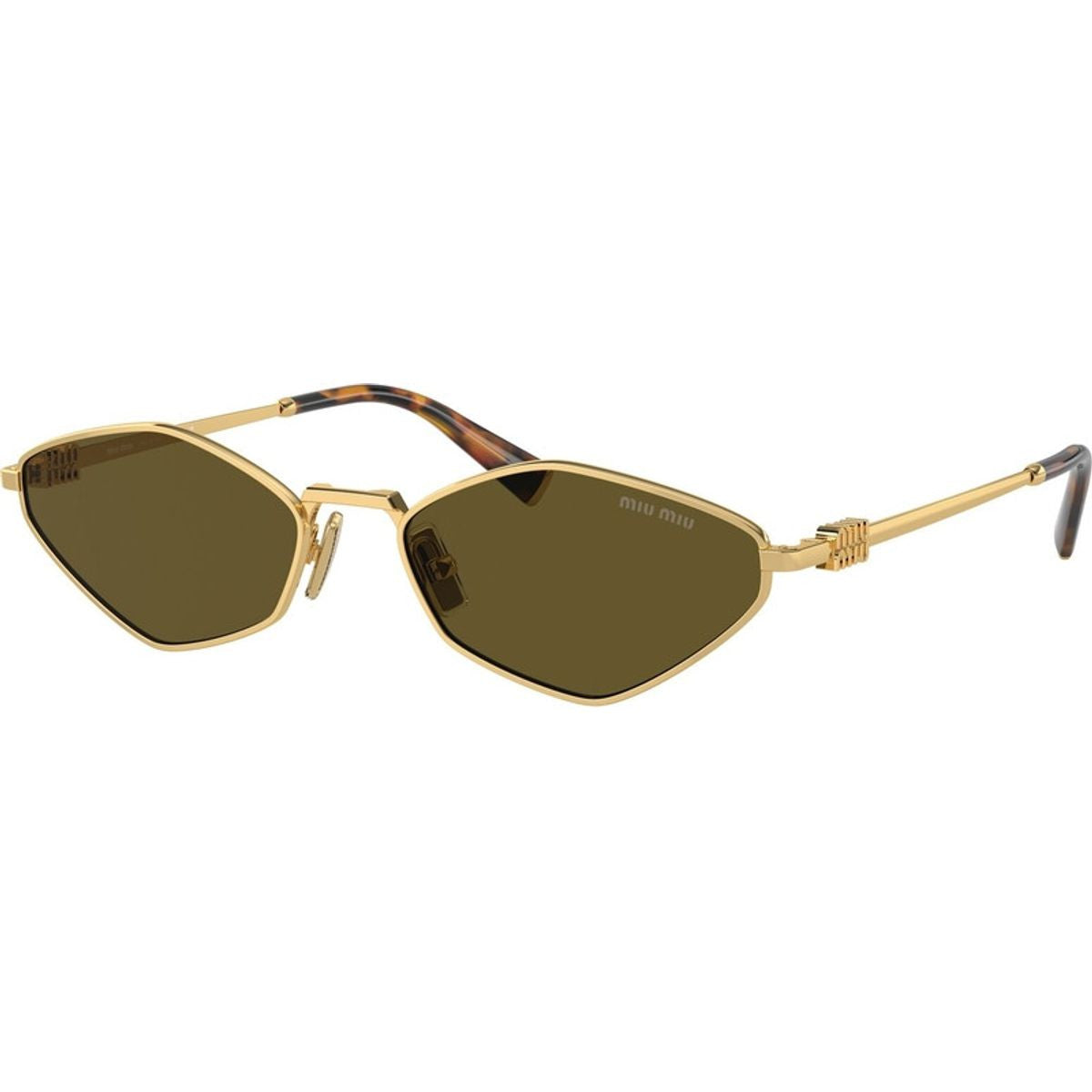 MU56ZS, Gold/Dark Brown Lenses