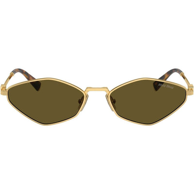 MU56ZS, Gold/Dark Brown Lenses
