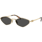 MU56ZS, Pale Gold/Dark Grey Lenses