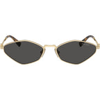 MU56ZS, Pale Gold/Dark Grey Lenses