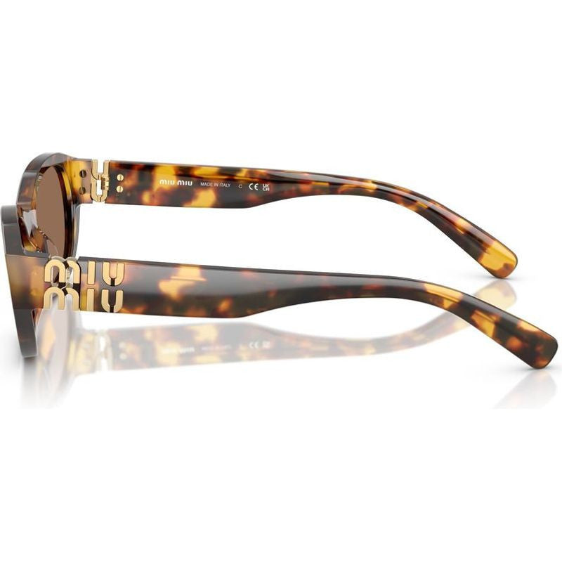 MUA03S, Honey Havana/Dark Brown Lenses