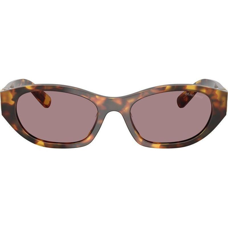 MUA03S, Honey Havana/Light Purple Brown Lenses