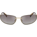 MUA50S, Pale Gold/Blue Gradient Silver Mirror Lenses