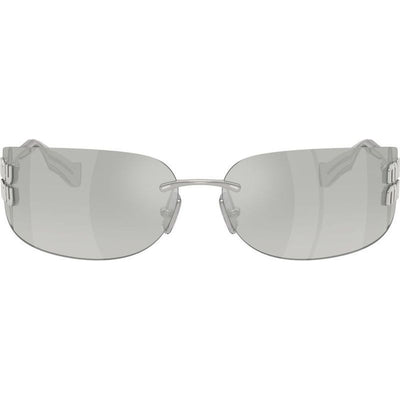 MUA51S, Silver/Grey Gradient Silver Mirror Lenses