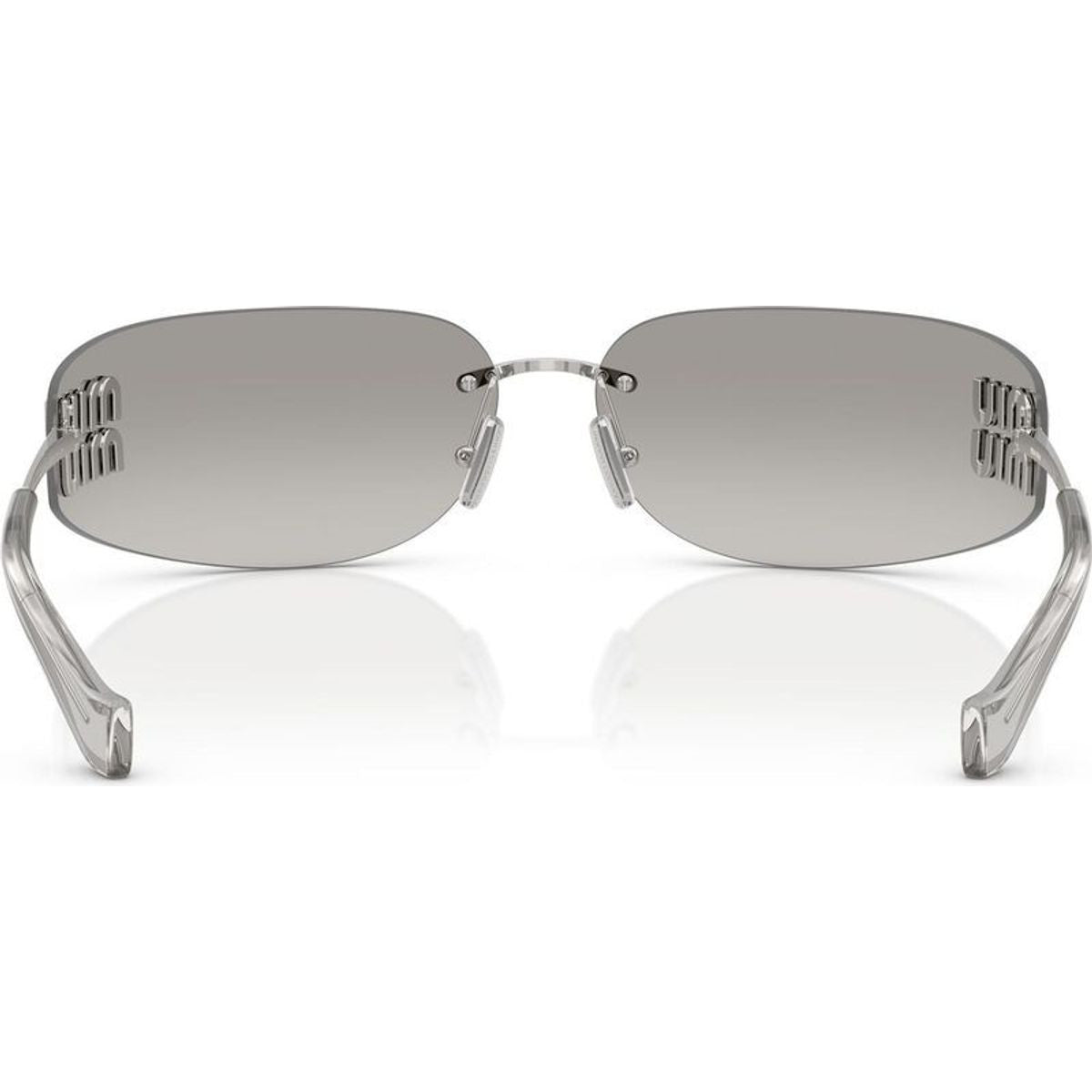 MUA51S, Silver/Grey Gradient Silver Mirror Lenses