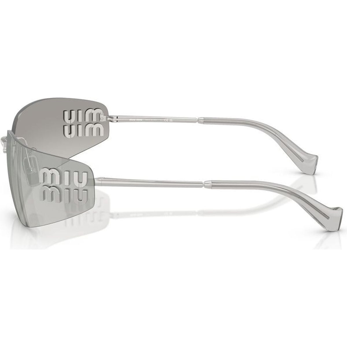 MUA51S, Silver/Grey Gradient Silver Mirror Lenses