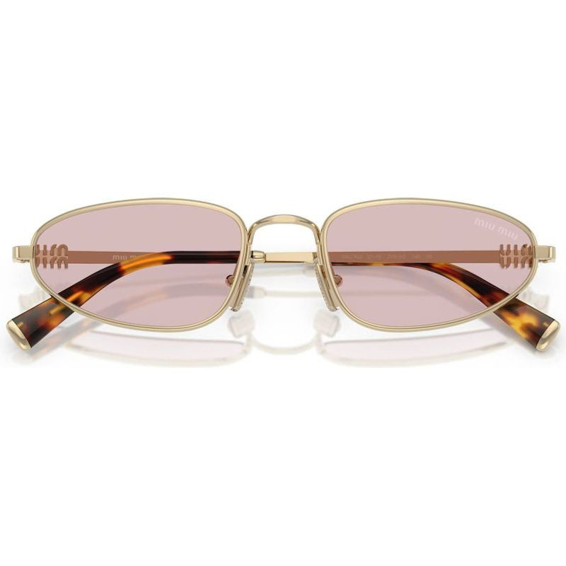 MUA52S, Pale Gold/Pink Lenses