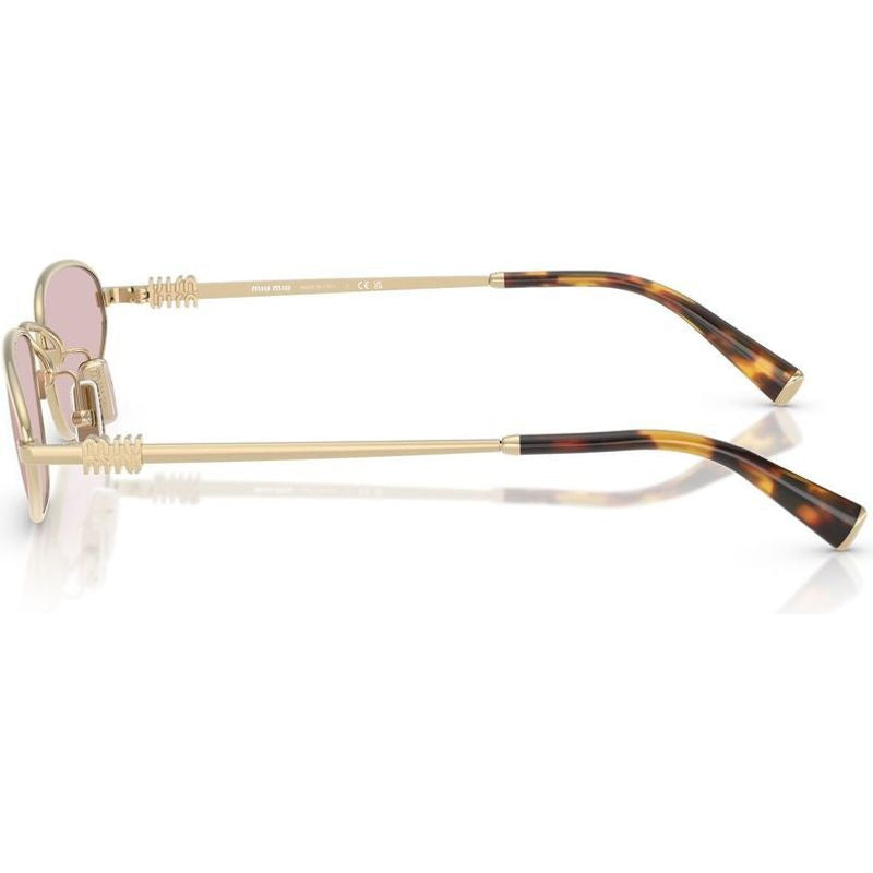 MUA52S, Pale Gold/Pink Lenses