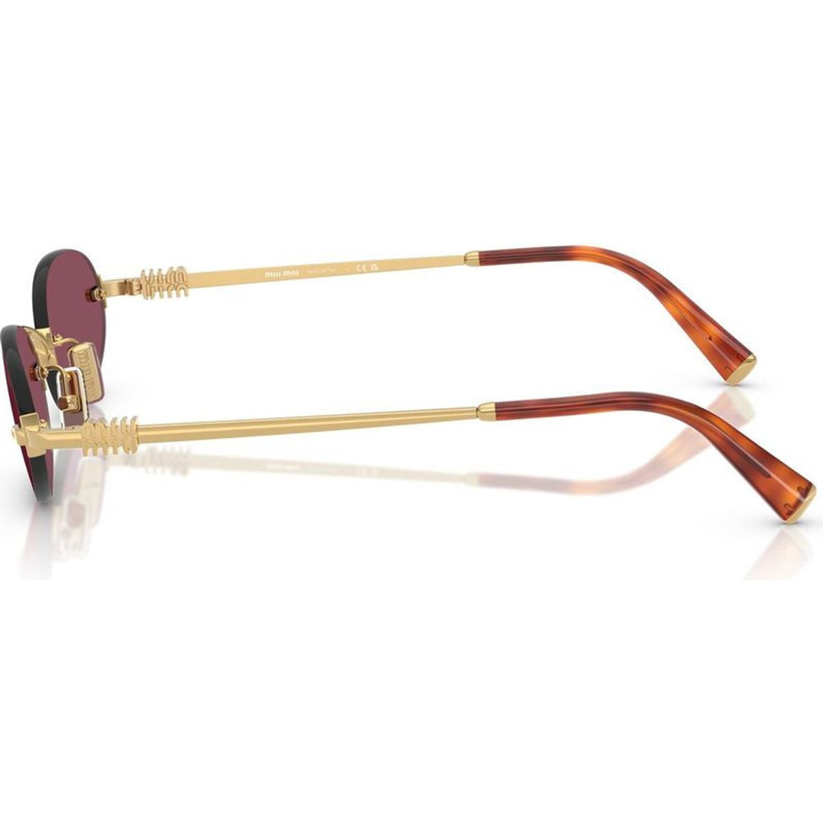MUA54S, Gold/Dark Violet Lenses