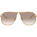 MUA56S, Gold/Brown Clear Gradient Lenses