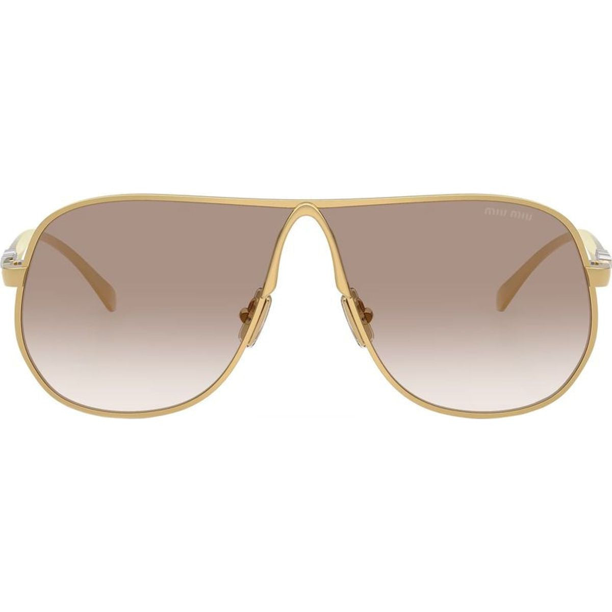 MUA56S, Gold/Brown Clear Gradient Lenses