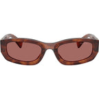 MUB04S, Striped Tobacco/Dark Violet Lenses