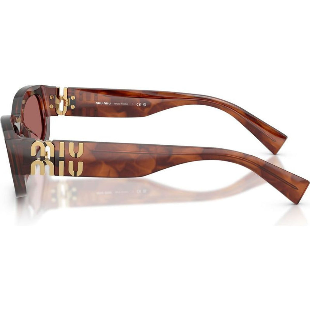 MUB04S, Striped Tobacco/Dark Violet Lenses