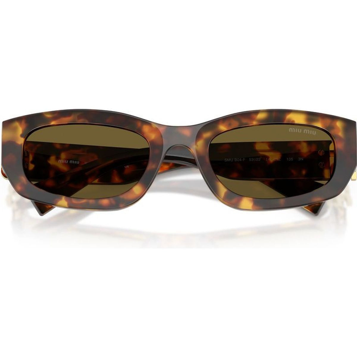 MUB04SF, Honey Havana/Dark Brown Lenses