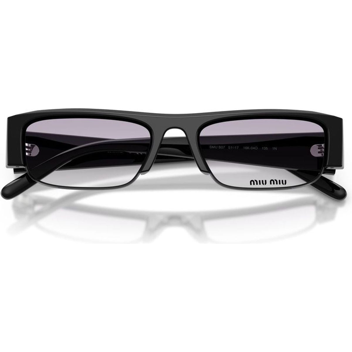 MUB07S, Black/Dark Grey Clear Gradient Lenses
