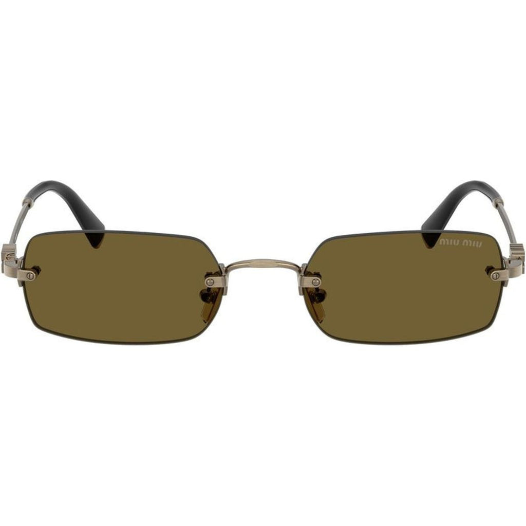 MUB50S, Old Gold/Dark Brown Lenses 52 Eye Size