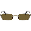 MUB50S, Old Gold/Dark Brown Lenses 52 Eye Size