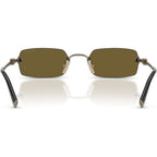 MUB50S, Old Gold/Dark Brown Lenses 52 Eye Size