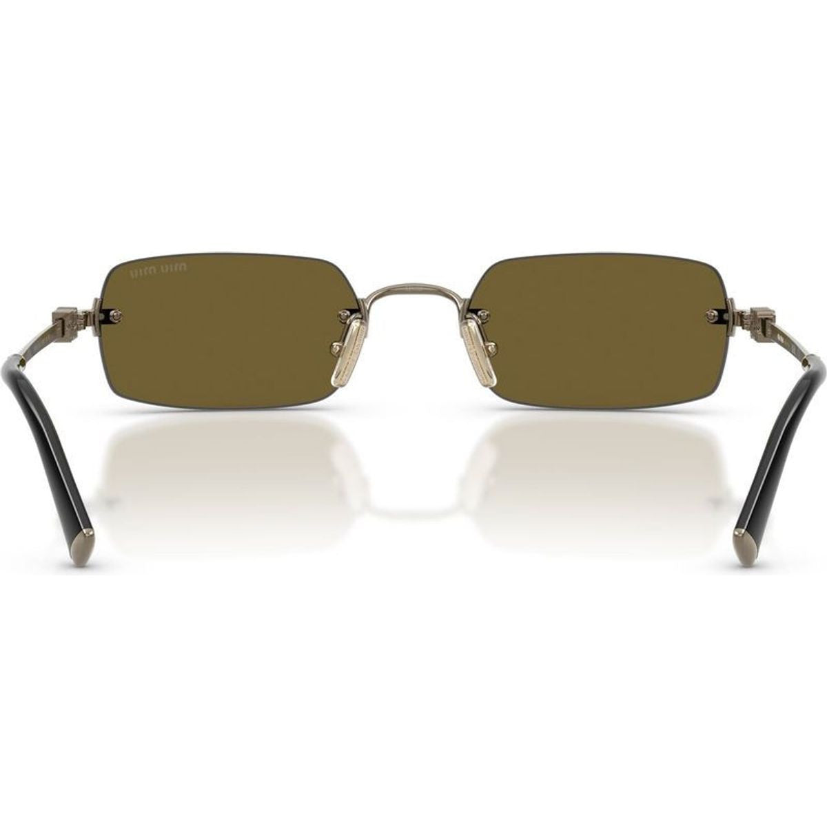 MUB50S, Old Gold/Dark Brown Lenses 52 Eye Size