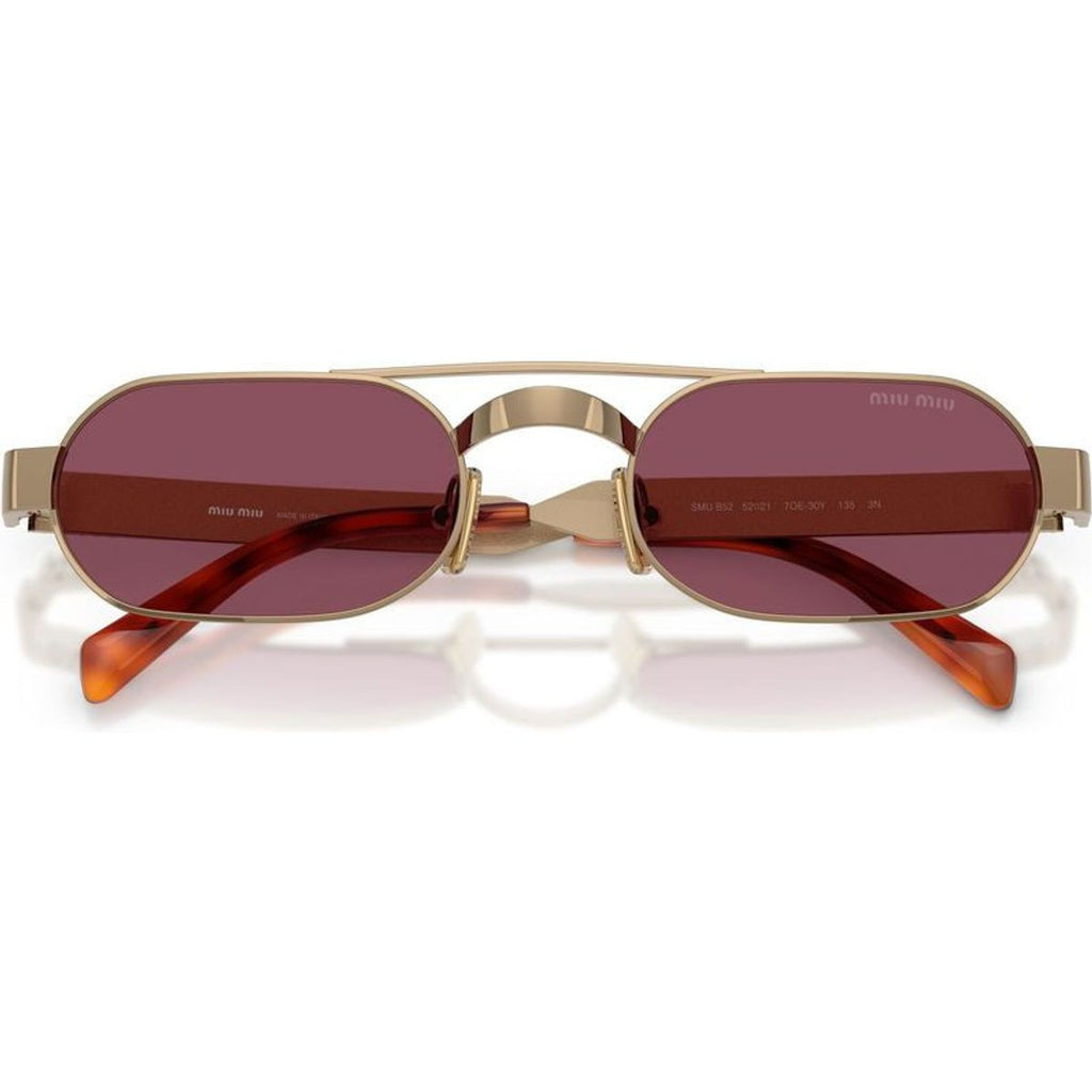 MUB52S, Brass/Dark Violet Lenses