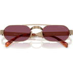 MUB52S, Brass/Dark Violet Lenses