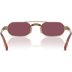 MUB52S, Brass/Dark Violet Lenses