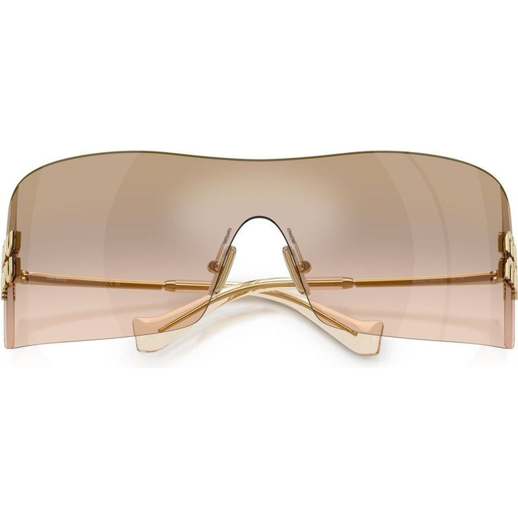 MUB53S, Gold/Light Brown Bronze Mirror Lenses