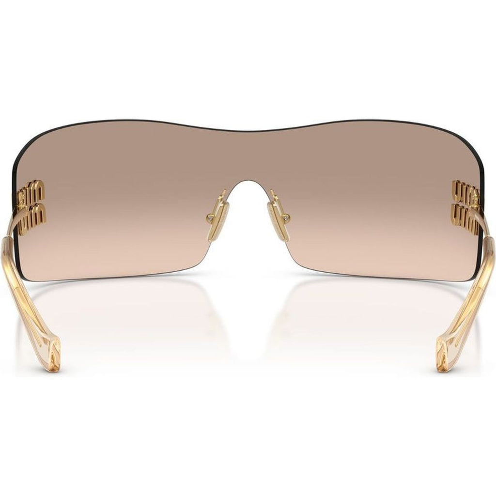 MUB53S, Gold/Light Brown Bronze Mirror Lenses