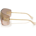 MUB53S, Gold/Light Brown Bronze Mirror Lenses