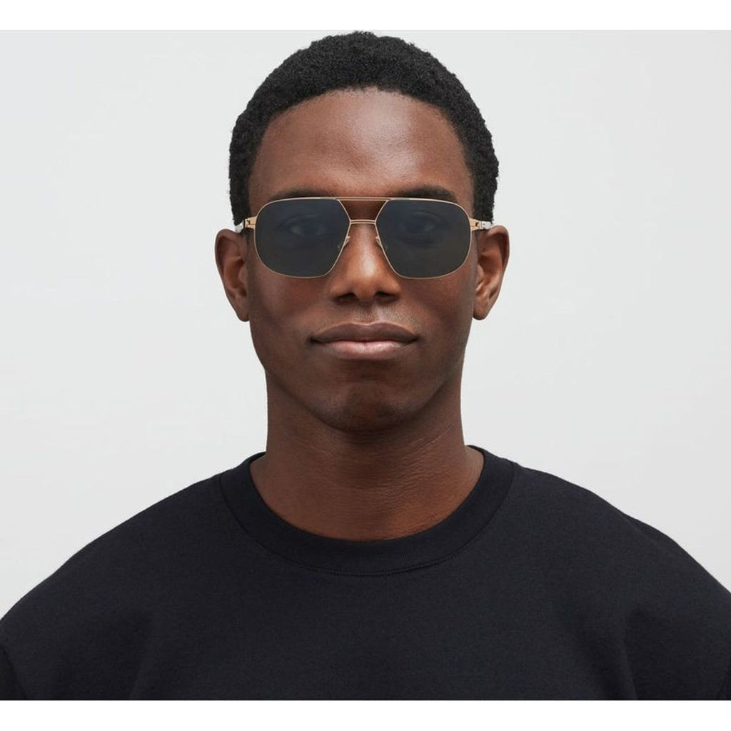Angus, Champagne Gold/Green Pro Polarised Lenses