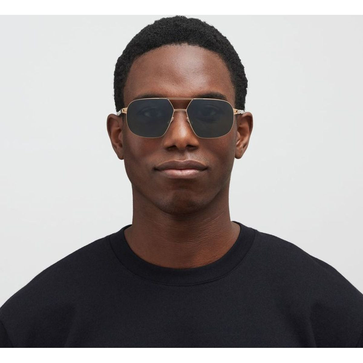 Angus, Champagne Gold/Green Pro Polarised Lenses