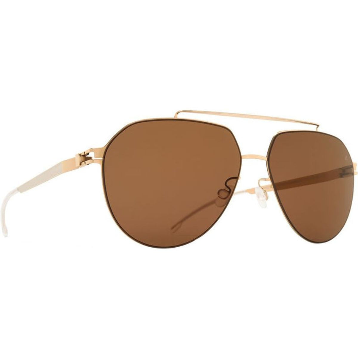 ML13, Light Champagne Gold/Leica Brown Lenses