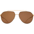 ML13, Light Champagne Gold/Leica Brown Lenses