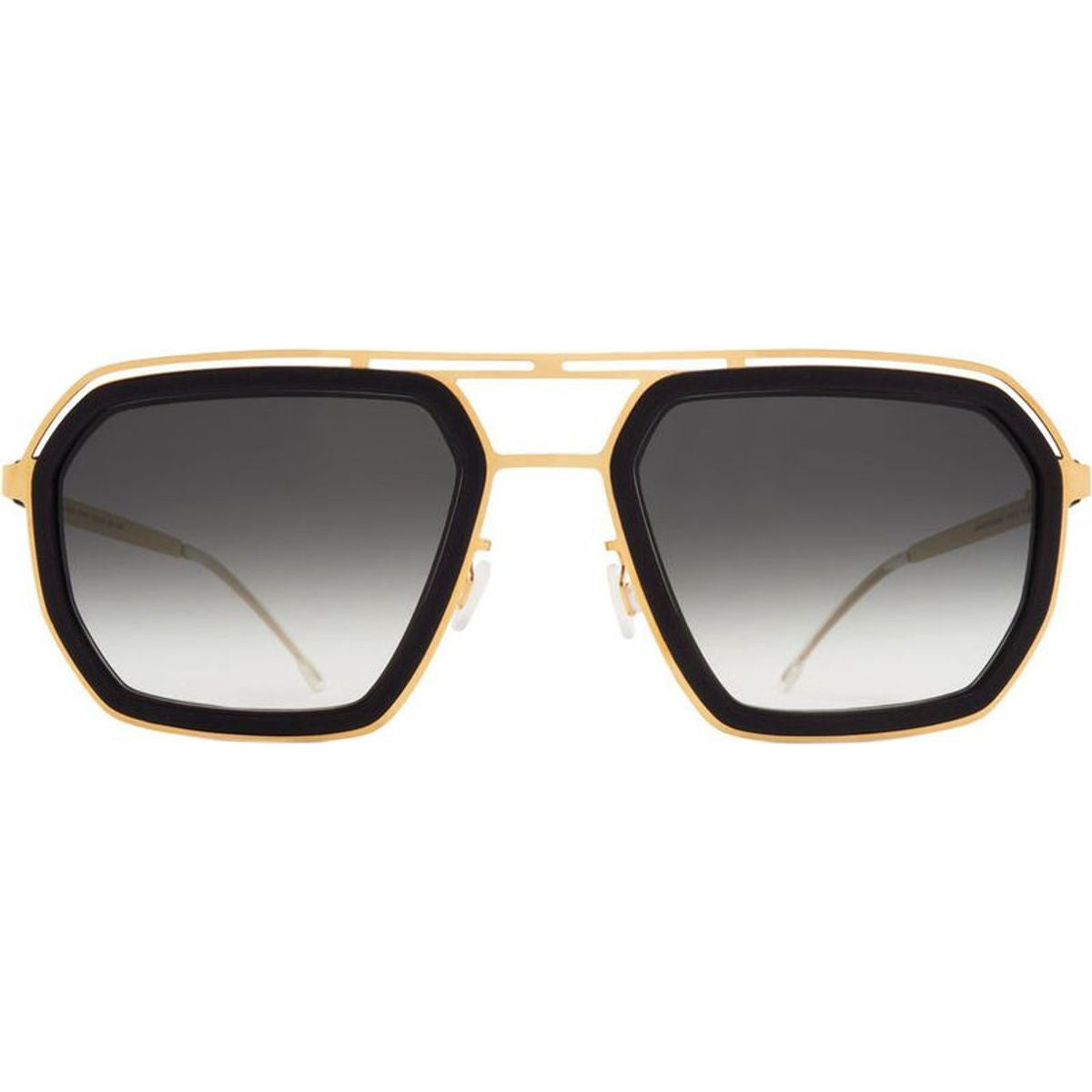 Mojave, Pitch Black and Glossy Gold/Raw Black Gradient Lenses