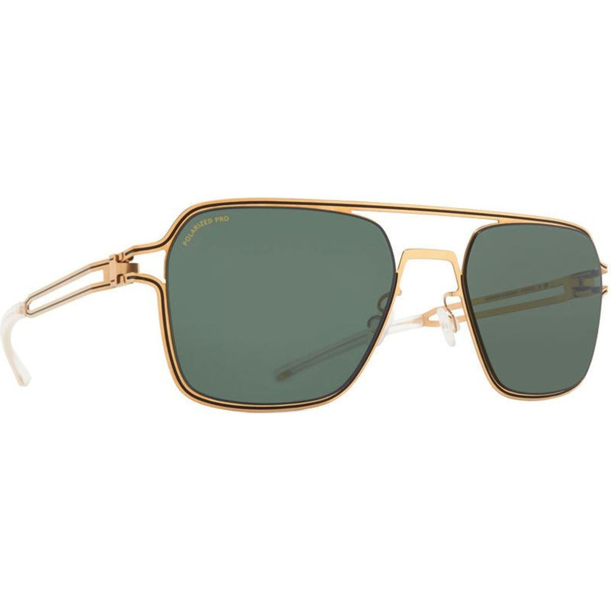 Riku, Gold and Black/Green Pro Polarised Lenses