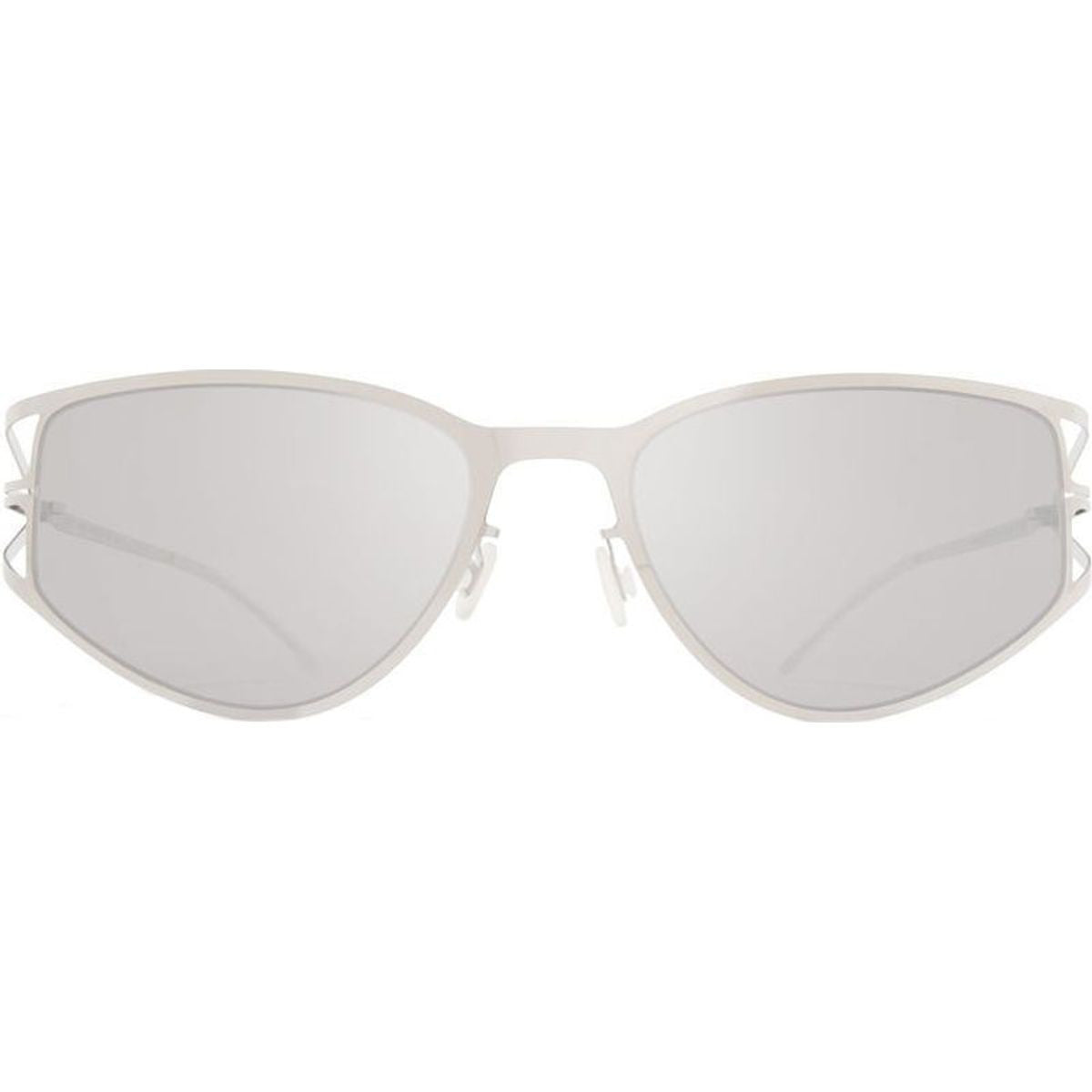 Sierra, Shiny Silver/Warm Grey Flash Mirror Lenses