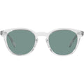 Desmon Sun V5454SU, Crystal/Teal Polarised Glass Lenses 50 Eye Size