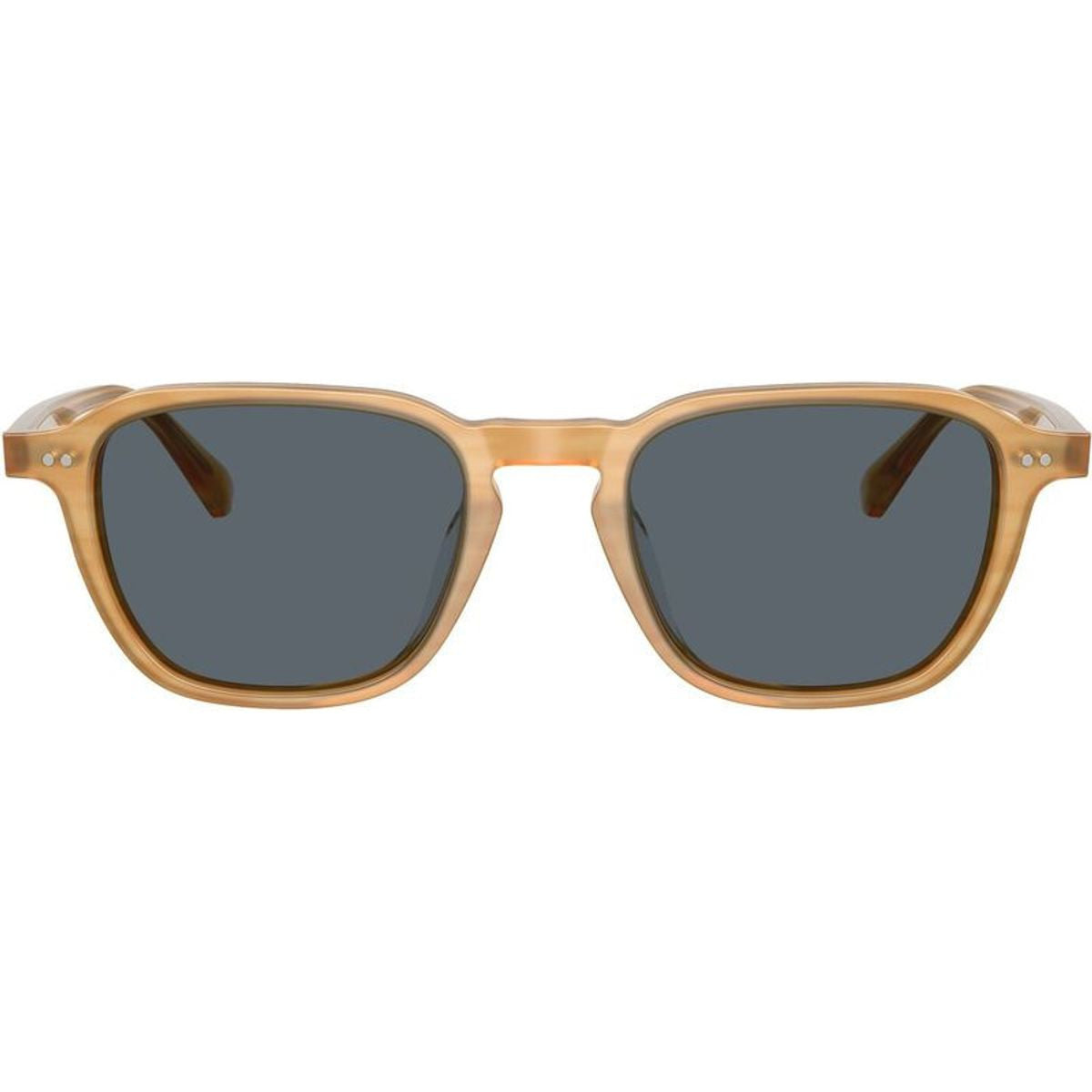 Emryn OV5598SU, Semi Matte Goldwood/Blue Glass Lenses