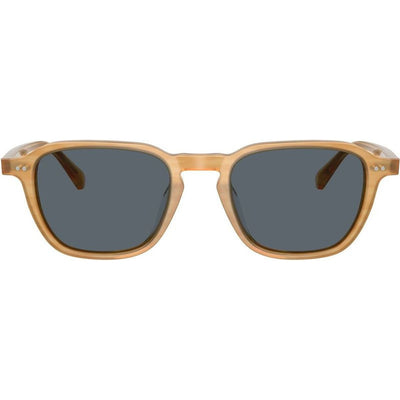 Emryn OV5598SU, Semi Matte Goldwood/Blue Glass Lenses