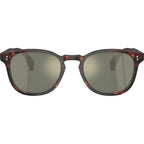 Finley Esq OV5298SU, Semi Matte Sable Tortoise/G15 Goldtone Polarised Glass Lenses