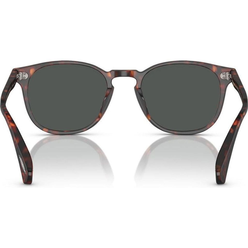 Finley Esq OV5298SU, Semi Matte Sable Tortoise/G15 Goldtone Polarised Glass Lenses 51 Eye Size