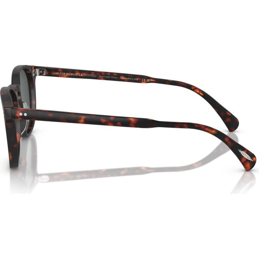Finley Esq OV5298SU, Semi Matte Sable Tortoise/G15 Goldtone Polarised Glass Lenses 51 Eye Size