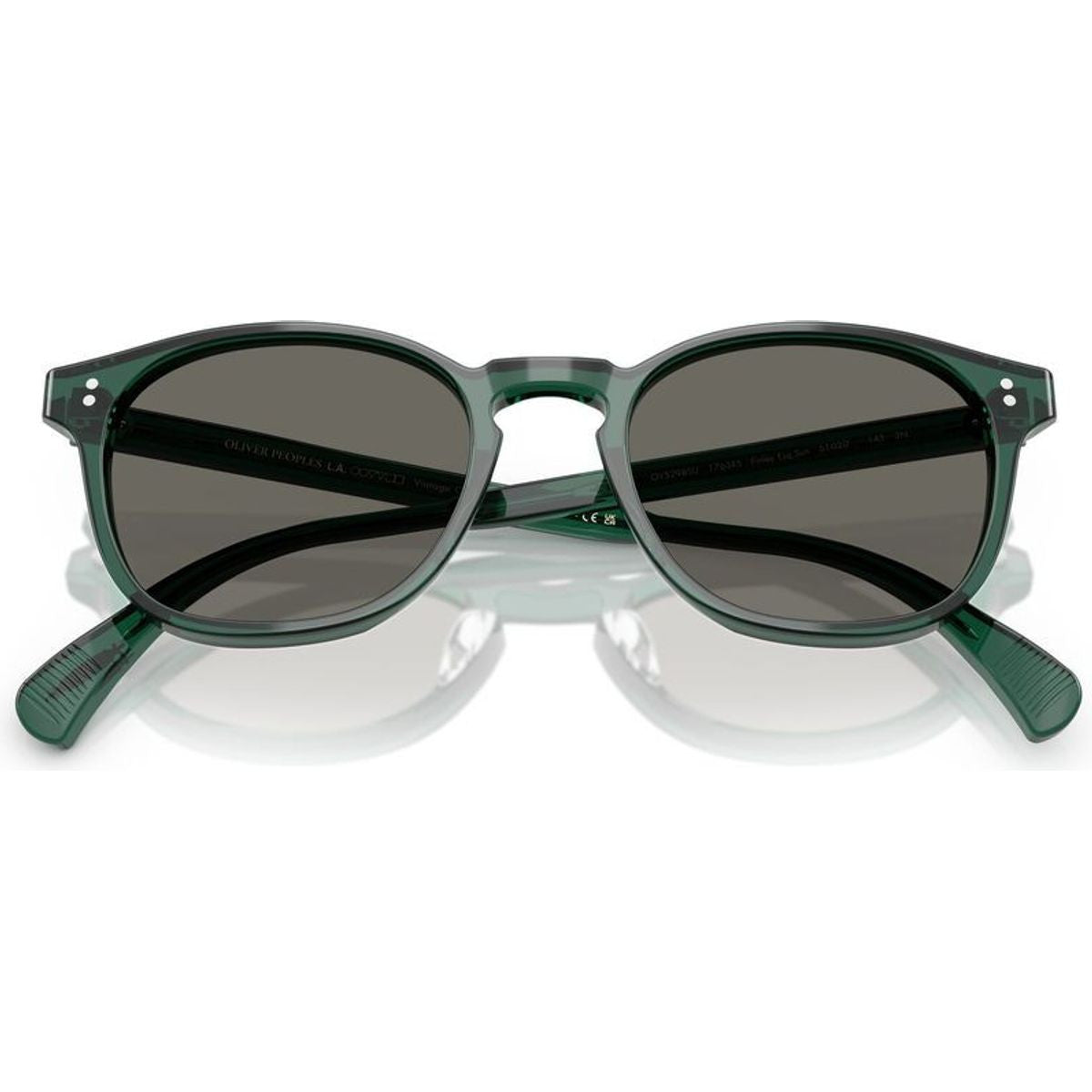 Finley Esq OV5298SU, Translucent Dark Teal/Carbon Grey Glass Lenses