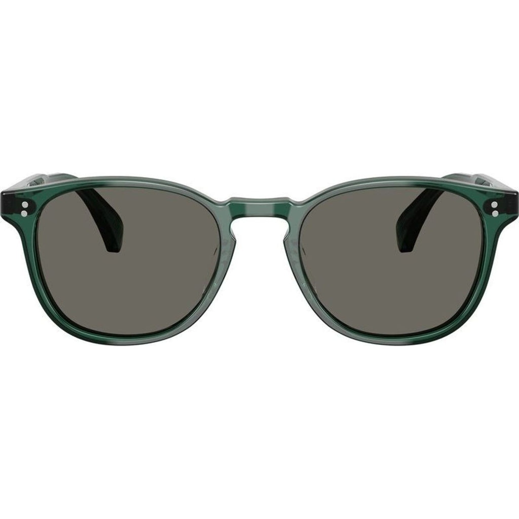 Finley Esq OV5298SU, Translucent Dark Teal/Carbon Grey Glass Lenses