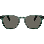 Finley Esq OV5298SU, Translucent Dark Teal/Carbon Grey Glass Lenses