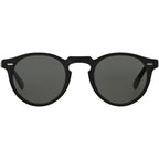 Gregory Peck OV5217S, Semi Matte Black/Crystal Midnight Express Polarised Glass Lenses 47 Eye Size