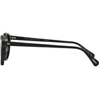 Gregory Peck OV5217S, Semi Matte Black/Crystal Midnight Express Polarised Glass Lenses 47 Eye Size