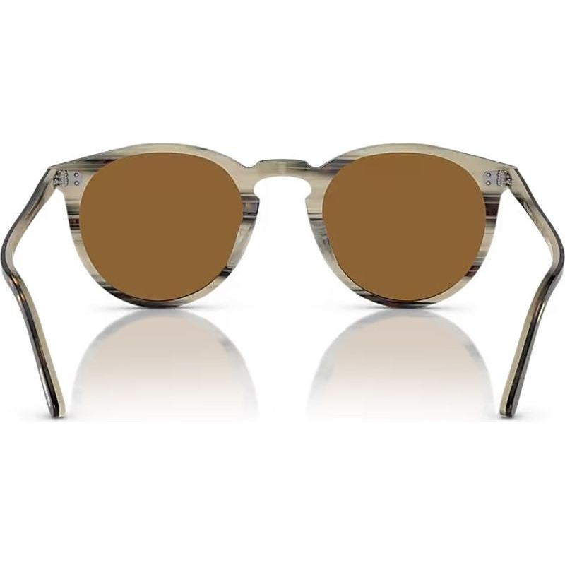 O'Malley OV5183S, 362 Horn/Brown Glass Lenses